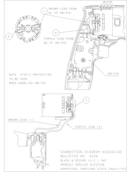 DEWALT Ersatzteile DW985K2 Typ: 1 QW