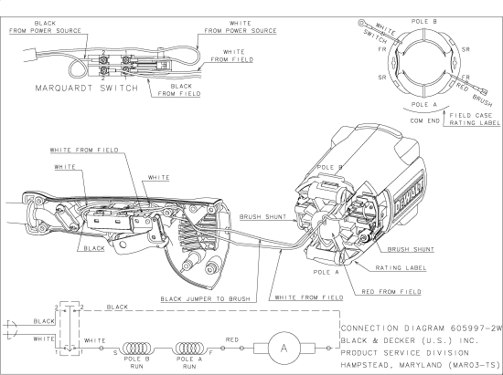DEWALT Ersatzteile D28474W Typ: 2 QU