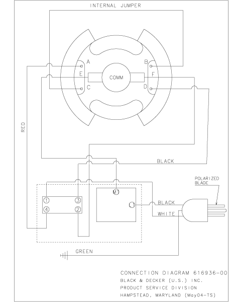 DEWALT Ersatzteile SCHRAUBENDREHER DW272WT Typ: 4 QU