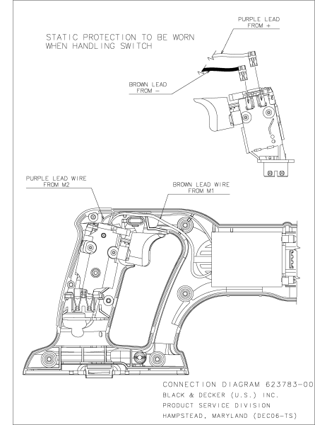 DEWALT Ersatzteile DC490B Typ: 1 QU