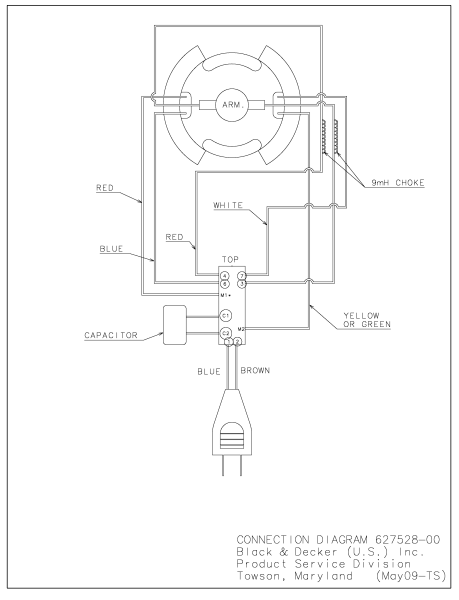 DEWALT Ersatzteile SCHLAMMMISCHER D21510 Typ: 1 QS