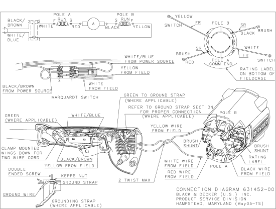 DEWALT Ersatzteile D28497 Typ: 2 QU