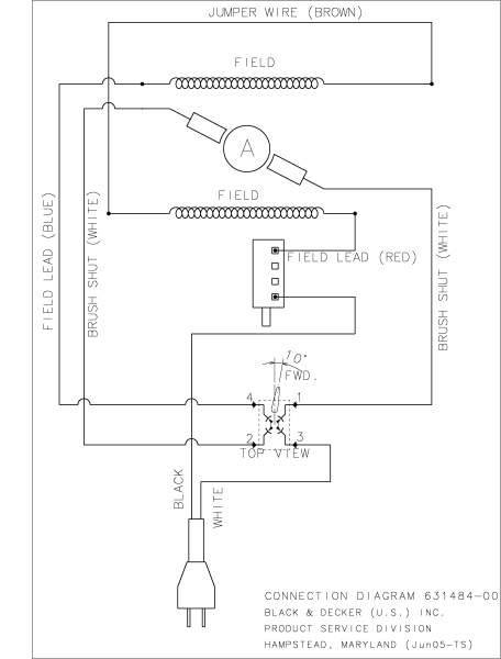 DEWALT Ersatzteile DW160V Typ: 1 QU