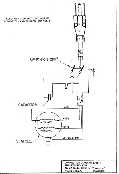 DEWALT Ersatzteile 1712 Typ: 1 QU