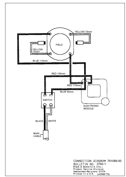 DEWALT Ersatzteile FRÄSMASCHINE DW615 Typ: 2 QU