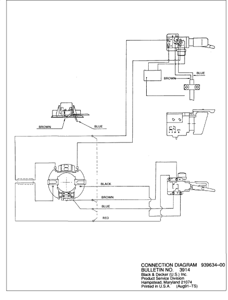 DEWALT Ersatzteile BOHRHAMMER DW512 Typ: 100 QU