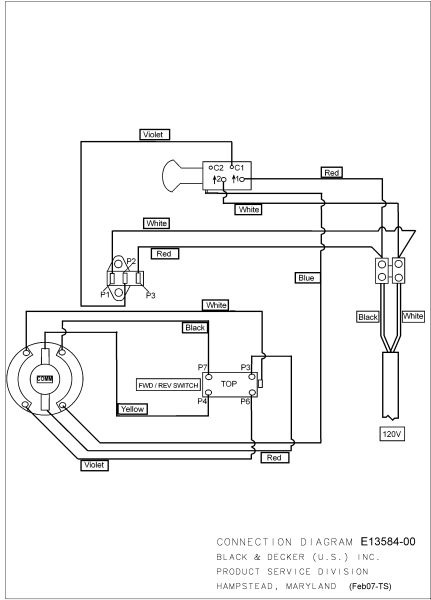 DEWALT Ersatzteile HAMMER D25303K Typ: 1 QU