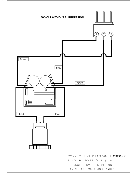 DEWALT Ersatzteile ENTNEHMERSATZ D25300D Typ: 1 QU