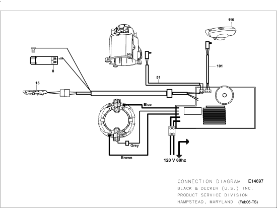 DEWALT Ersatzteile DREHHAMMER D25701K Typ: 1 QU
