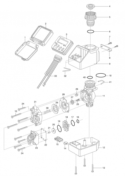 Ersatzteile GARDENA Bewässerungscomputer 1060 1164