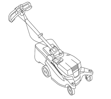 GARDENA Ersatzteile Accu Lenkmäher 34 A 4036