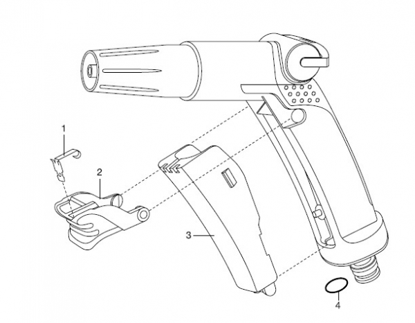 Ersatzteile GARDENA Impulsspritze 8100
