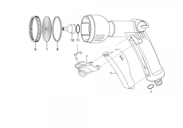 Ersatzteile GARDENA Spritz Brause 8103
