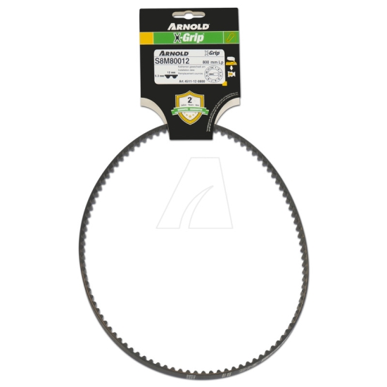 Arnold Ersatzteil Zahnriemen ARNOLD X-Grip STD 120 S 8M 800 einfach online kaufen.