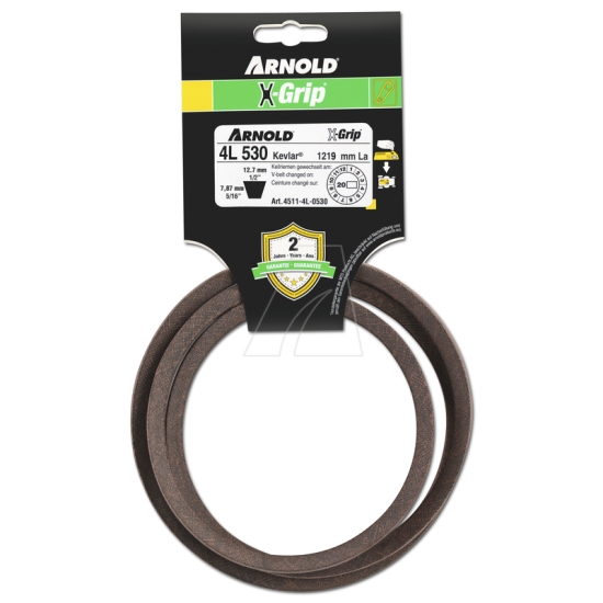 Arnold Ersatzteil ARNOLD X-Grip Keilriemen 4L 530 einfach online kaufen.