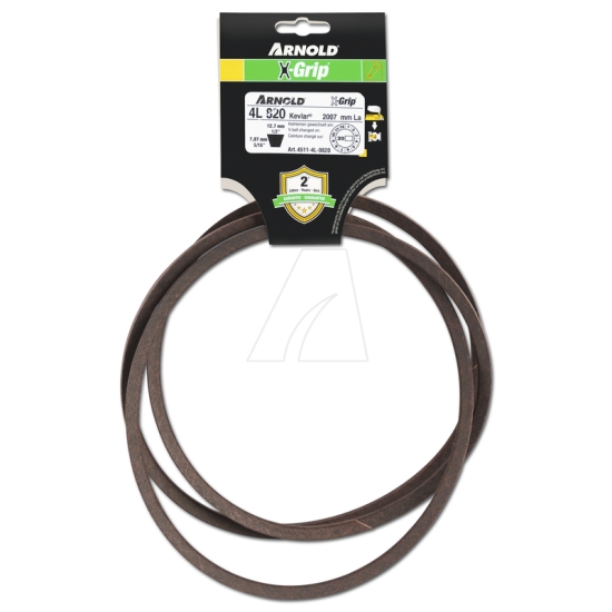 Arnold Ersatzteil ARNOLD X-Grip Keilriemen 4L 820 einfach online kaufen.
