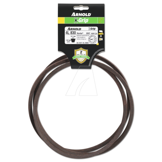 Arnold Ersatzteil ARNOLD X-Grip Keilriemen 4L 830 einfach online kaufen.