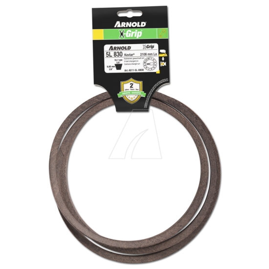 Arnold Ersatzteil ARNOLD X-Grip Keilriemen 5L 830 einfach online kaufen.