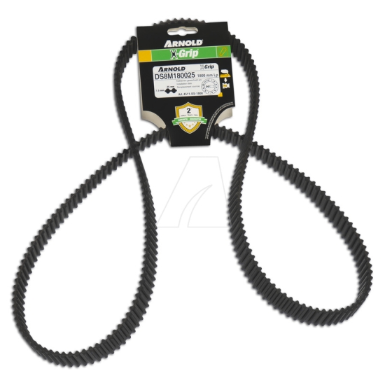 Arnold Ersatzteil Doppelzahnriemen ARNOLD X-Grip 25-DS8M-1800 einfach online kaufen.