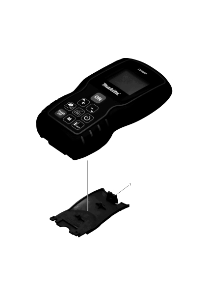 Makita Ersatzteile Entfernungsmesser LD080P