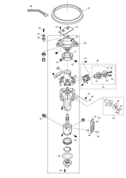 Makita Ersatzteile Akku-Multilinienlaser SK209GD
