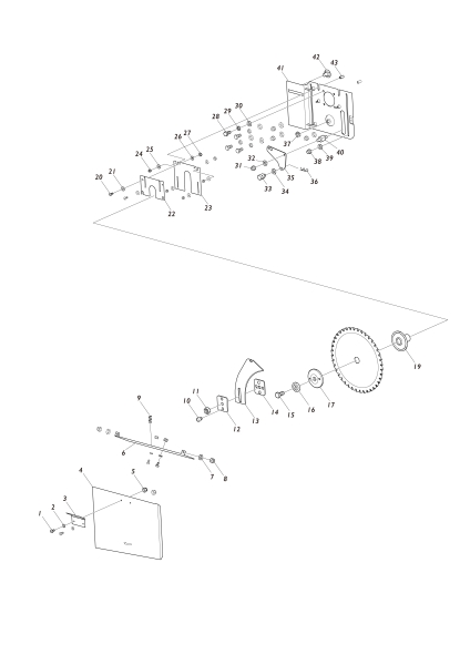 Makita Ersatzteile Tischkreissäge 2712