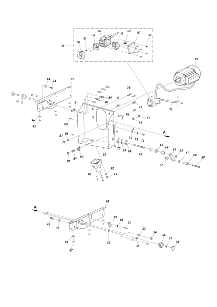 Makita Ersatzteile Tischkreissäge 2712