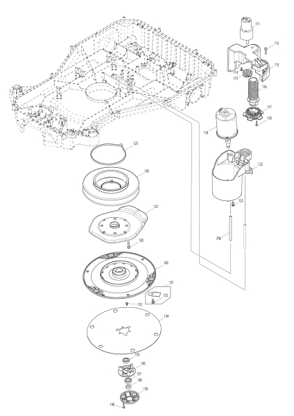 Makita Ersatzteile Mähroboter RM350D