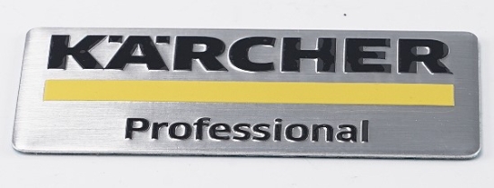 KÄRCHER Professional Ersatzteile Hochdruckreiniger Heisswasser HDS 1.7/12 U Ed 1.064-907.0 HDS 1.7/12 U Ed Schild Logo geklebt L Professional