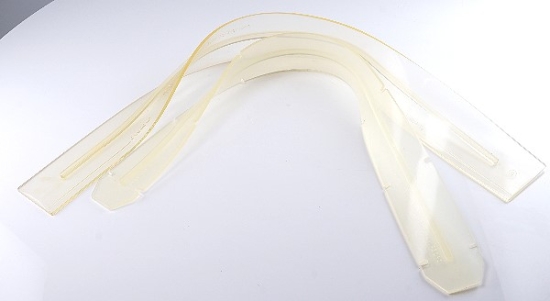 KÄRCHER Professional Ersatzteile Bodenreiniger B 40 1.533-210.2 Saugbalken gerade 850mm Gummilippenset Antistreifen oelfest