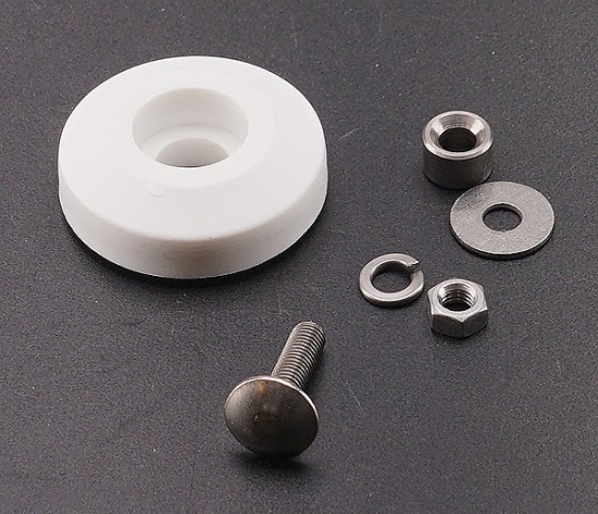 KÄRCHER Professional Ersatzteile Bodenreiniger BD 40/12 C BC 1.783-404.0 Bodenkopf Spritzschutz Abweisrolle Set