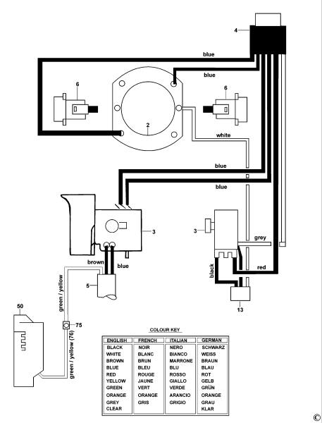 DEWALT Ersatzteile DIAMANT-BOHRER DW580EK Typ: 1 QS
