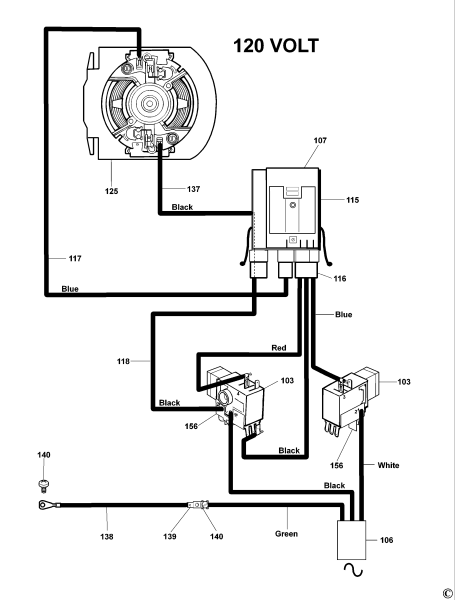 DEWALT Ersatzteile DREHHAMMER D25404K Typ: 2 QS