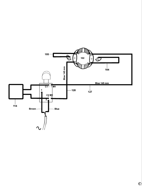 DEWALT Ersatzteile DREHHAMMER DW561 Typ: 3 XJ