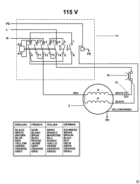 DEWALT Ersatzteile STANDORTSÄGE DW3151 Typ: 2 XJ