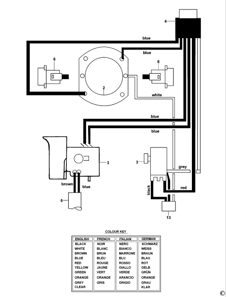 DEWALT Ersatzteile DIAMANT-BOHRER DW581EK Typ: 1 QS