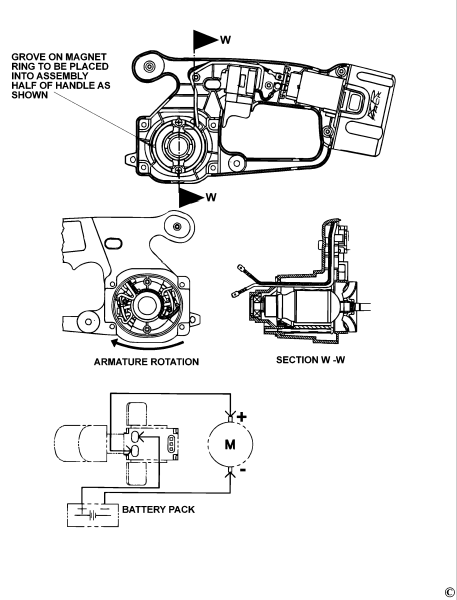 DEWALT Ersatzteile KREISSGE DW934 Typ: 1 QW