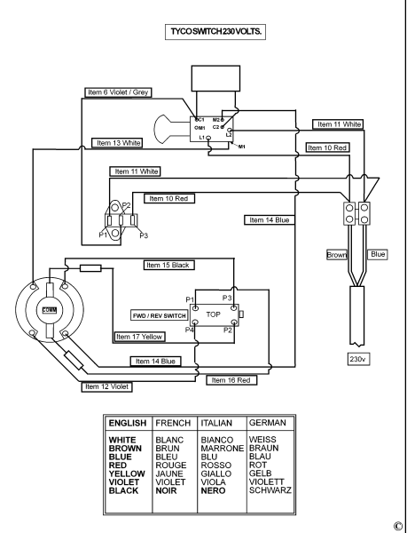 DEWALT Ersatzteile DREHHAMMER D25201K Typ: 2 QS