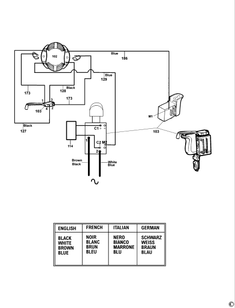 DEWALT Ersatzteile BOHRER DW233K Typ: 3 QS