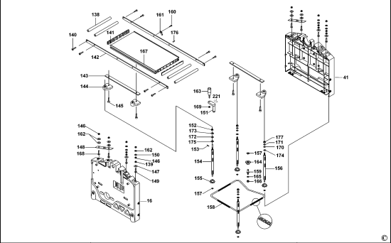 DEWALT Ersatzteile HOBEL-SPANNTIEFEN D27300 Typ: 1 QS
