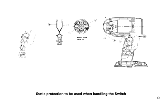 DEWALT Ersatzteile SCHLAGSCHRAUBENSCHL. DW059K Typ: 1 QW