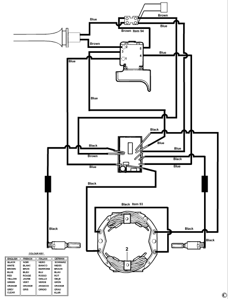 DEWALT Ersatzteile HOBELMASCHINE D26501 Typ: 1 QS