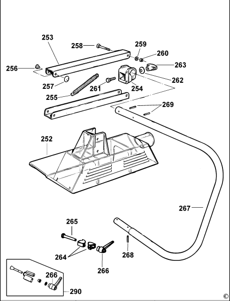 DEWALT Ersatzteile SCHUTZ D271056 Typ: 1 XC