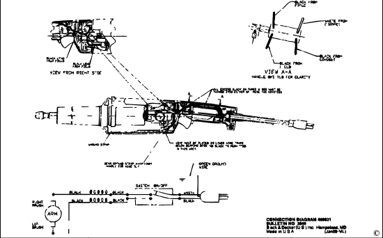 DEWALT Ersatzteile FORMSCHLEIFER DW888 Typ: 2 XJ