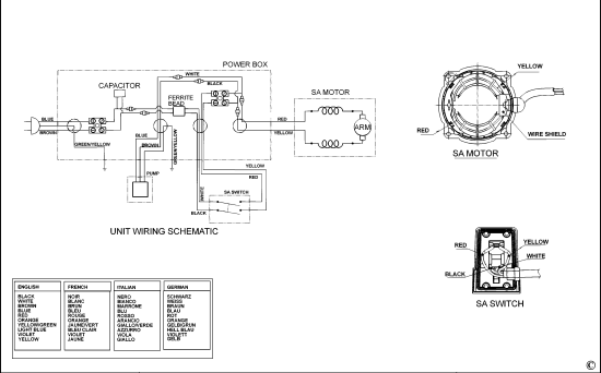 DEWALT Ersatzteile FLIESENSCHNEIDER D24000 Typ: 1 QS