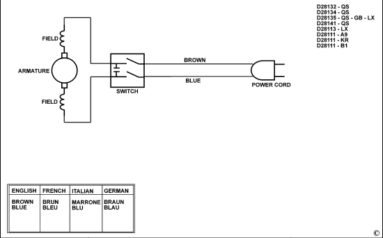 DEWALT Ersatzteile KLEINER WINKELSCHLEIFER D28113 Typ: 1 QS