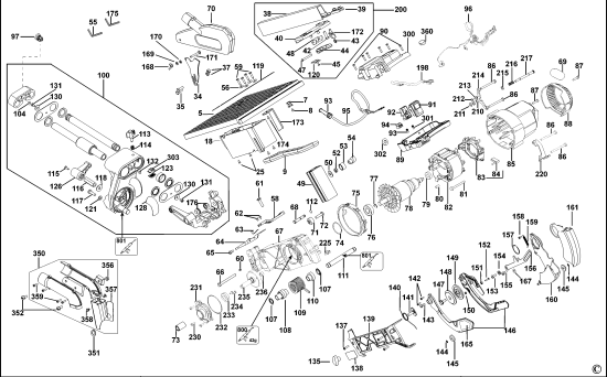 DEWALT Ersatzteile TISCH-, KAPP- UND GEHRUNGSSÄGE D27112 Typ: 1 QS