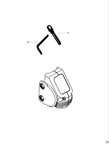 DEWALT Ersatzteile ARBEITS-LICHT DWS7085 Typ: 1 XJ