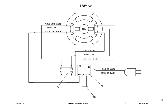 DEWALT Ersatzteile BOHRER DW152 Typ: 1 DE