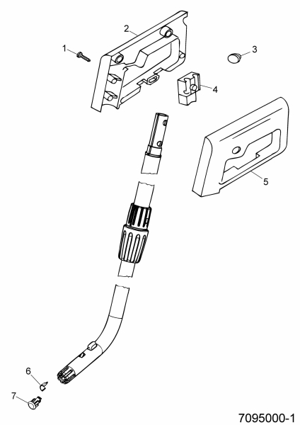 Ersatzteile WOLF-Garten Akku Schere Li-Ion Power 60 Typ: 7084889  (2019) Teleskopstiel 